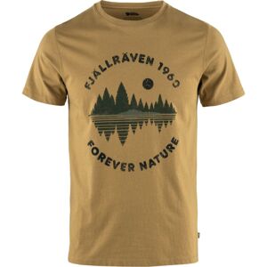 FJÄLLRÄVEN Forest Mirror T-shirt M, Buckwheat Brown (vzorek) velikost: M