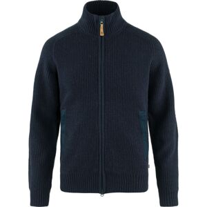 FJÄLLRÄVEN Övik Cardigan Knit M, Dark Navy (vzorek) velikost: L