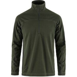 FJÄLLRÄVEN Abisko Lite Fleece Half Zip M, Deep Forest (vzorek) velikost: L