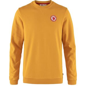 FJÄLLRÄVEN 1960 Logo Badge Sweater M, Mustard Yellow (vzorek) velikost: L