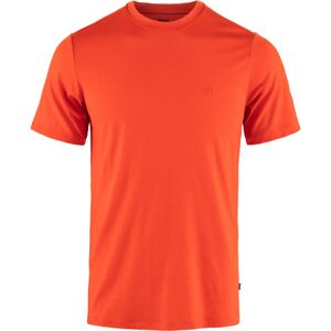 FJÄLLRÄVEN Abisko Wool SS M, Flame Orange (vzorek) velikost: L