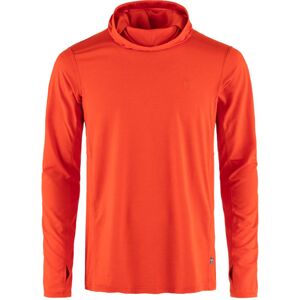 FJÄLLRÄVEN Abisko Sun-hoodie M, Flame Orange (vzorek) velikost: M