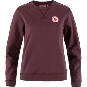 FJÄLLRÄVEN 1960 Logo Badge Sweater W, Port (vzorek) velikost: S