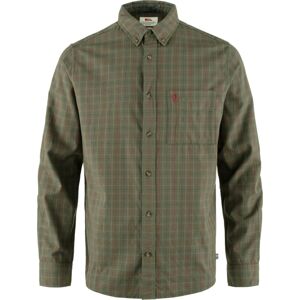 FJÄLLRÄVEN Sörmland Lite Flannel Shirt M, Laurel Green-Light Olive (vzorek) velikost: L