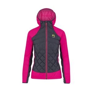 Dámská bunda KARPOS W Lastei Active Plus Jacket, Vulcan/Fandango Pink velikost: L