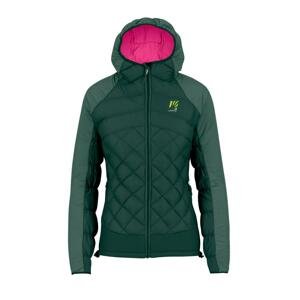 Dámská bunda KARPOS W Lastei Active Plus Jacket, Jungle Green/Duck Green velikost: S