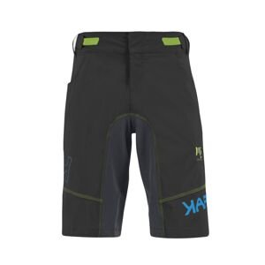 KARPOS Ballistic Evo Shorts, Black/Ombre Blue/Green Fluo velikost: L