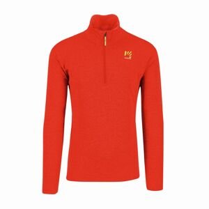 KARPOS M Pizzocco Half Zip, Fiery Red velikost: L