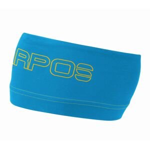 Čelenka KARPOS U Alagna Headband, Diva Blue/Sulphur