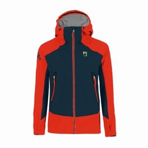 KARPOS M Storm Evo Jacket, Midnight/Fiery Red velikost: L