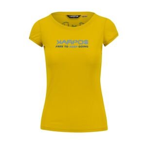 KARPOS Val Federia W Tee, Lemon Curry velikost: L