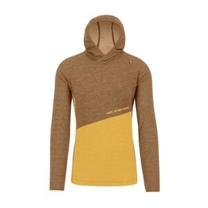 KARPOS M Camoscio Hoodie, Nuthatch/Golden velikost: L