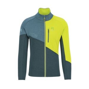 KARPOS Val Viola Full-Zip Fleece, Forest/Balsam/Kiwi Colada velikost: M