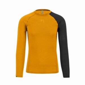 KARPOS M Dinamico Merino 130 Jersey Ls, Golden/Black velikost: L