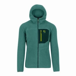 KARPOS M Moiazza Retrò Hoodie Fleece, North Atlantic/Forest velikost: L