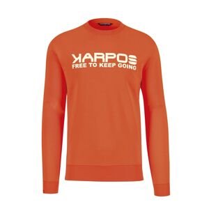 KARPOS Sparviero Sweatshirt, Scarlet Ibis velikost: L