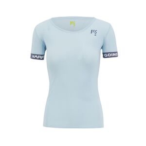 KARPOS Easyfrizz W T-Shirt, Aquamarine/Vintage Indigo velikost: L