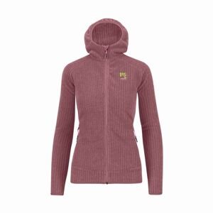 KARPOS W Rocchetta W Hoodie Fleece, Deco Rose velikost: S