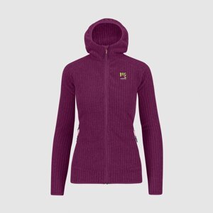 Dámská mikina KARPOS W Rocchetta H. Fl, Boysenberry velikost: XL