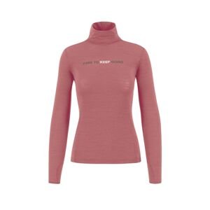 KARPOS W Coppolo Merino W High Neck Ls, Deco Rose velikost: S