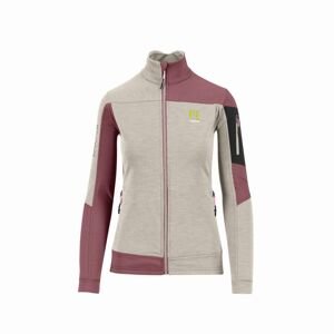 KARPOS W Cherz W Fleece, Oat/Deco Rose velikost: S