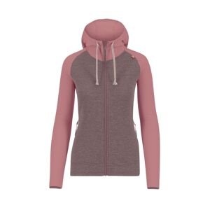 KARPOS W Camoscio W Full Zip Hoodie, Huckleberry/Deco Rose velikost: S