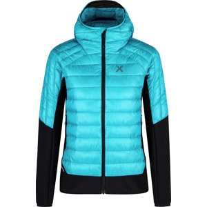 MONTURA Peak Hybrid Hooded Jacket Wom., Turquoise velikost: S