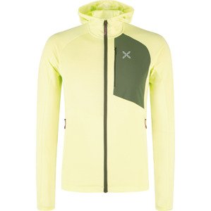 MONTURA Vertigo Power Grid Hooded Jkt, Sunny Lime velikost: M