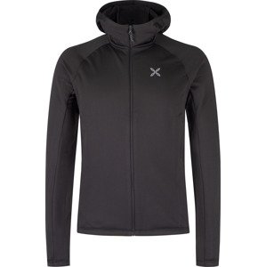 MONTURA Fadis Grid Hooded Maglia, Black velikost: M
