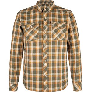 MONTURA Cotton Check Shirt, Orange/Green velikost: M