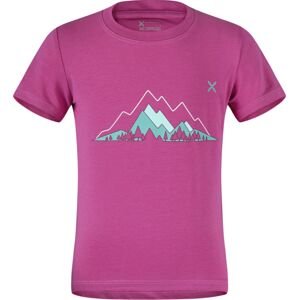 MONTURA Valley T-Shirt Baby, Intense Violet/Care Blue velikost: 86