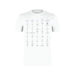 MONTURA Topographic T-Shirt, White velikost: L