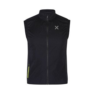 MONTURA Shadow Vest, Black/Verde Lime velikost: L