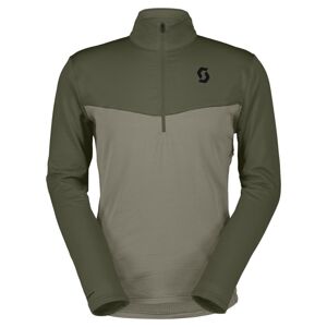 SCOTT Pullover M'S Defined Light Douglas Green/Dust Grey (vzorek) velikost: M