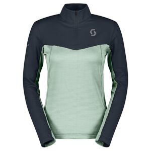 SCOTT Pullover W'S Defined Light, Dark Blue/Fresh Green (vzorek) velikost: M