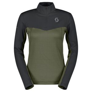 SCOTT Pullover W'S Defined Light, Black/Douglas Green (vzorek) velikost: M