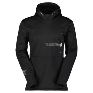 SCOTT Hoody M'S Defined Mid, Black/Acid Yellow (vzorek) velikost: M