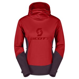 SCOTT Hoody W'S Defined Mid, Power Red/Rich Purple (vzorek) velikost: M