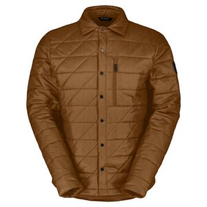 SCOTT Shirt M´S Tech Insulated, Bread Brown (vzorek) velikost: M