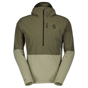 SCOTT Pullover M'S Defined Tech Hybrid, Douglas Green/Dust Grey (vzorek) velikost: M