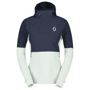 SCOTT Pullover W'S Defined Tech Hybrid, Dark Blue/Fresh Green (vzorek) velikost: M