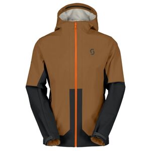 SCOTT Jacket M'S Explorair Softshell, Black/Bread Brown (vzorek) velikost: M