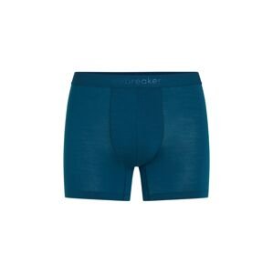 ICEBREAKER Mens 125 Cool-Lite Anatomica Boxers, Atlantis (vzorek) velikost: M