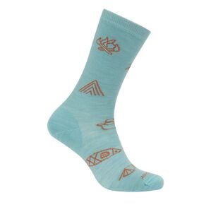 ICEBREAKER Mens Lifestyle_Ultralight Crew Camp Ess, Hydro/Trail (vzorek) velikost: M