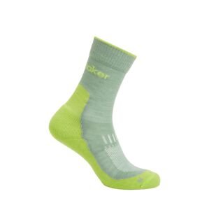 ICEBREAKER Mens Hike+ Light Crew, Seaglass/Peridot (vzorek) velikost: M