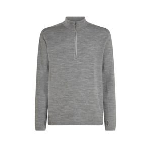 ICEBREAKER Mens Icebreaker Anniversary Original LS Half Zip, Metro Hthr (vzorek) velikost: M
