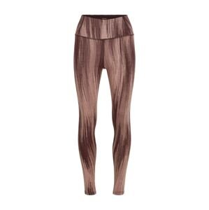 ICEBREAKER Wmns 260 Vertex High Rise Leggings Peak, Java/Summt/Blush/J (vzorek) velikost: S