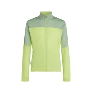 ICEBREAKER Mens 300 RealFleece Descend LS Zip, Peridot/Seaglass/Cb (vzorek) velikost: M