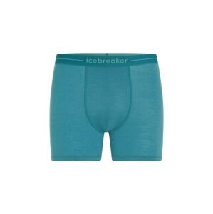 ICEBREAKER Mens Anatomica Boxers, Topaz (vzorek) velikost: M
