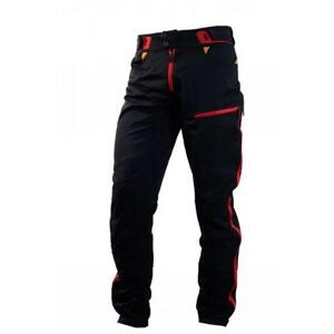Haven kalhoty dlouhé unisex SINGLETRAIL LONG černo/červené XL